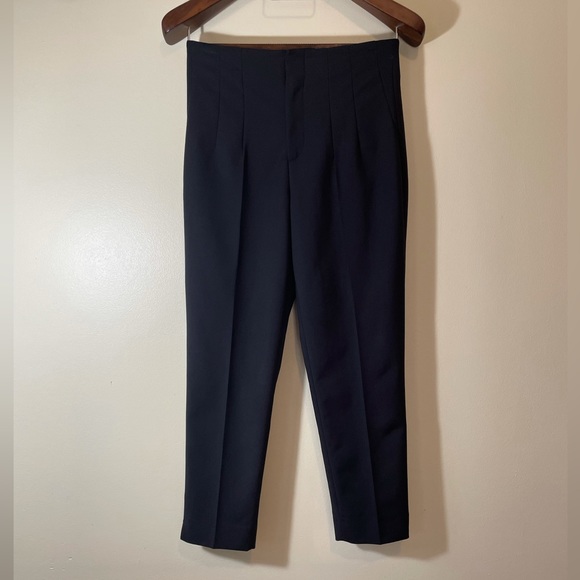Zara High Waisted Trouser / Size US4 - Picture 1 of 8